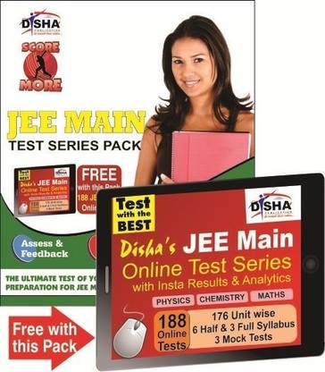 Score More - Jee Main Test Series Pack (10 Mock Tests with Solutions) with 188 Online Tests of Pcm Worth Rs 999/- Free