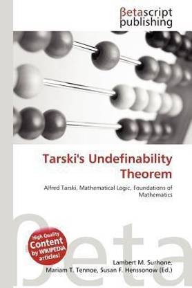 Tarski's Undefinability Theorem