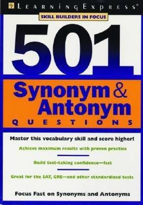 501 Synonym and Antonym Questions