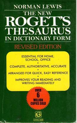 The New Roget's Thesaurus in Dictionary Form