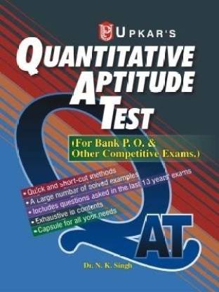 Qat Quantitative Aptitude Test for Bank P. O. and Other Competitive Exams
