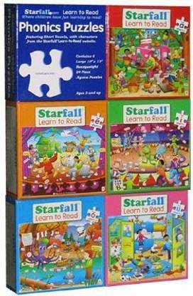Starfall Learn to Read Phonics Puzzle Set