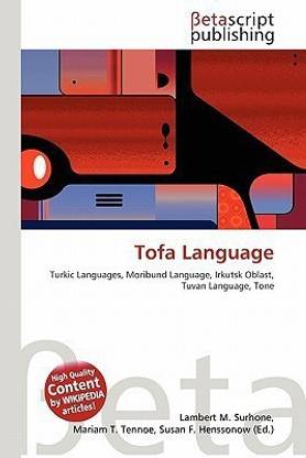 Tofa Language