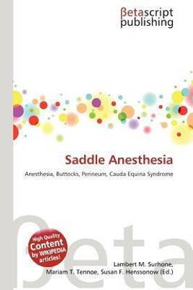 Saddle Anesthesia