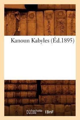 Kanoun Kabyles (Ed.1895)