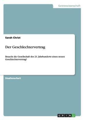 Der Geschlechtervertrag