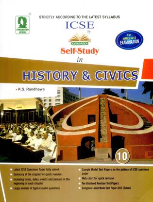 Evergreen Icse Self-Study in History & Civics (Class-10)
