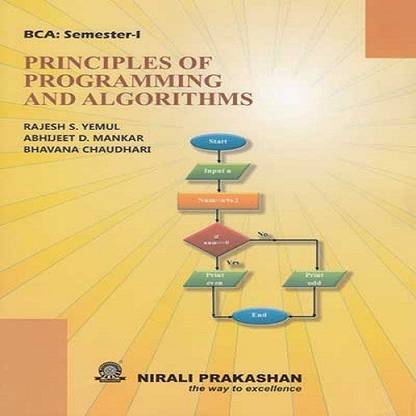 Principles of Programming and Algorithms