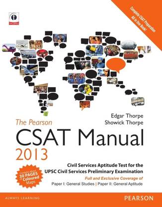 The Pearson CSAT Manual 2013