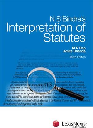 Ns Bindra's Interpretation of Statutes