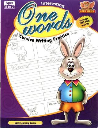 Interesting One Word Cursive Writing Practice