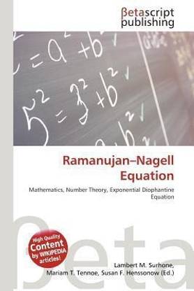 Ramanujan-Nagell Equation