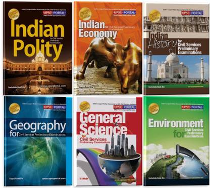 Upsc Portal Golden Book Series for Csat (Set of 6 Books):"Upsc IAS Por