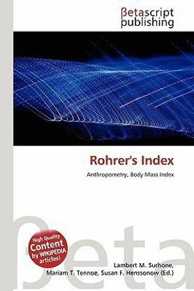 Rohrer's Index