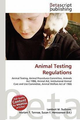 Animal Testing Regulations