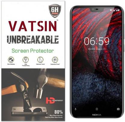 Vatsin Screen Guard for Nokia 6.1 Plus