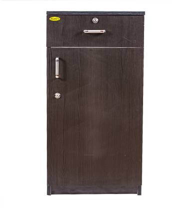 Wood Worx Single door shoerack with drawer Engineered Wood Shoe Rack