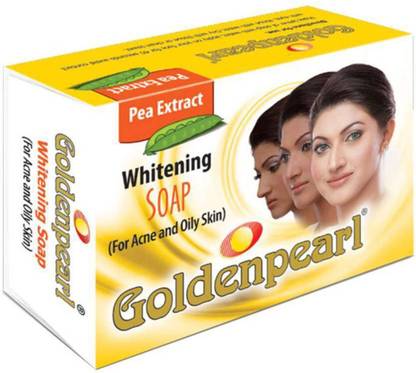 GOLDEN PEARL Whitening Soap for Acne And Oily Skin 100% Original