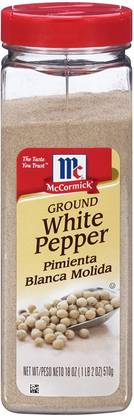 McCormick Ground White Pepper, 18 oz