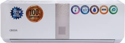 ONIDA 1 Ton 3 Star Split AC  - White