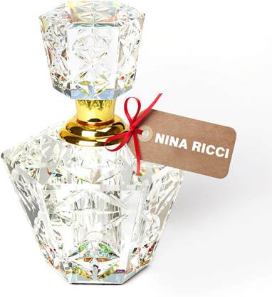 KIVALO Ⓡ Exclusive Crystal Bottle Gift Pack Nina Ricci Fragrance -10ML Floral Attar