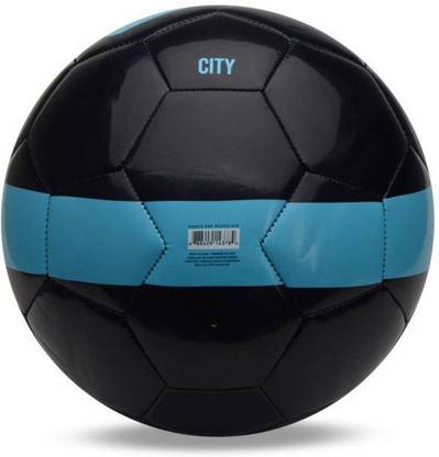 skyward City Black Solid Pvc Football - Size: 5