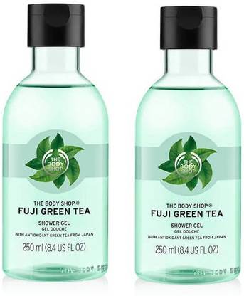 THE BODY SHOP Fuji Green Tea Shower Gel Combo (250ML+250ML Pack Of Two)