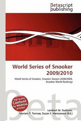 World Series of Snooker 2009/2010