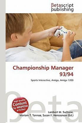 Championship Manager 93/94