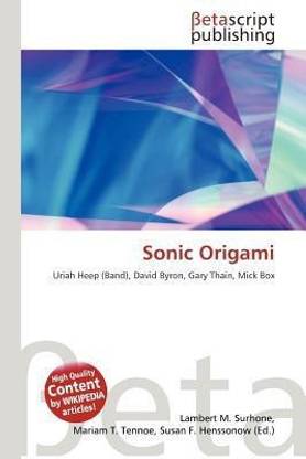Sonic Origami