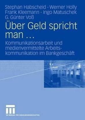UEber Geld spricht man ...