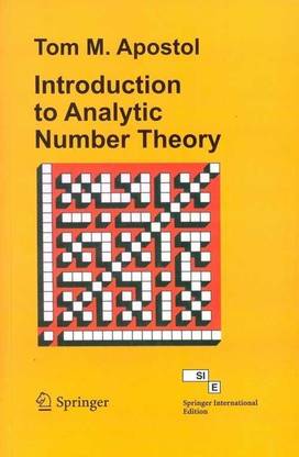 Introduction to Analytic Number Theory (Spg)