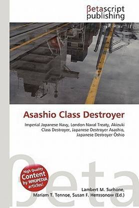 Asashio Class Destroyer