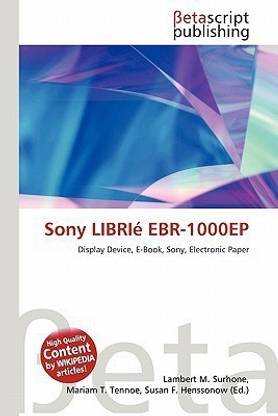 Sony Librie Ebr-1000ep