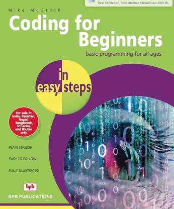 Coding For Beginners In Easy Steps: Buy Coding For Beginners In Easy ...