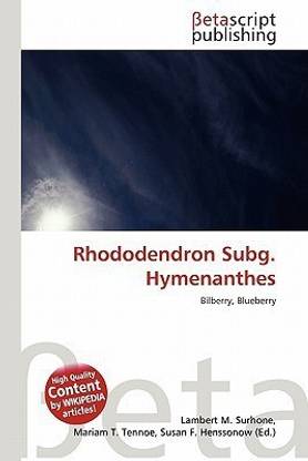 Rhododendron Subg. Hymenanthes