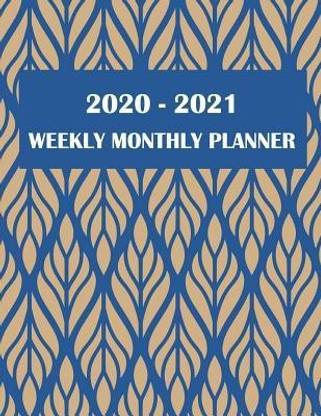 2020-2021 Weekly monthly planner