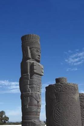 Atlantes Warrior Statues at Toltec Site in Tula Mexico Journal (Atlantis)