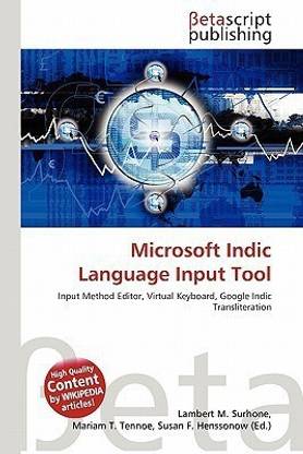 Microsoft Indic Language Input Tool