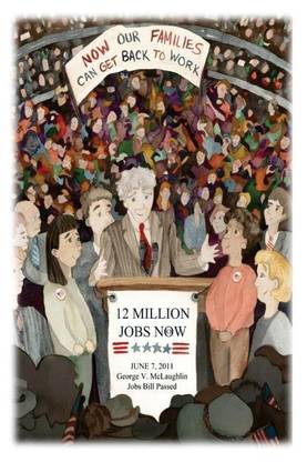 12 Million Jobs Now - Now Our Families Can Get Back To Work