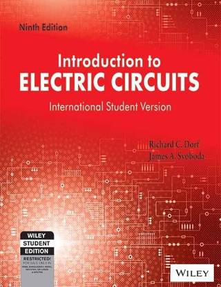 Introduction to Electric Circuits Isv