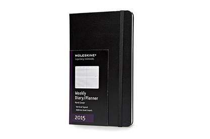 2015 Moleskine Large Diary Weekly Vertical Hard