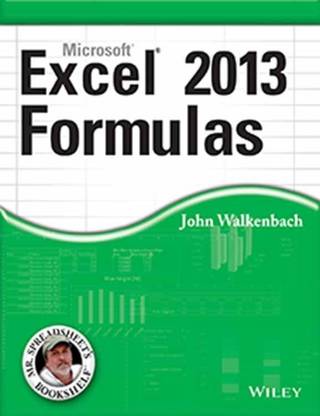Microsoft Excel 2013 Formulas