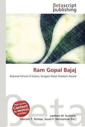 RAM Gopal Bajaj
