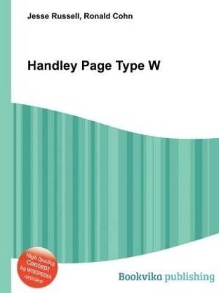 Handley Page Type W
