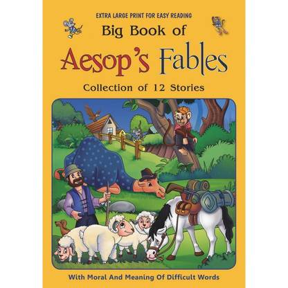 Big Book of Aesop's Fables - Collection of 12 Stories