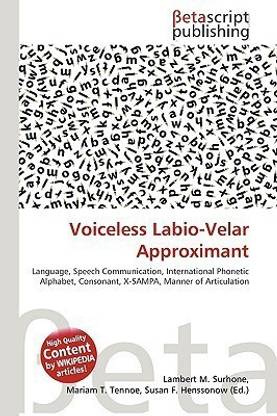 Voiceless Labio-Velar Approximant
