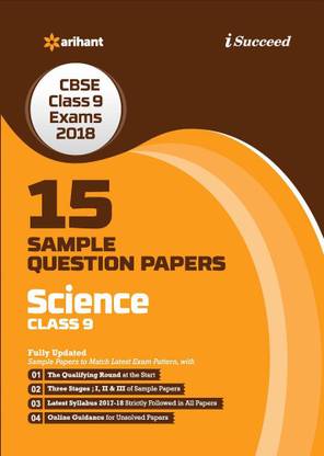 15 Sample Question Paper Science Class 9th Cbse