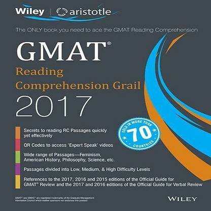 Wiley'S GMAT Reading Comprehension Grail 2017