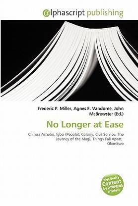 No Longer at Ease